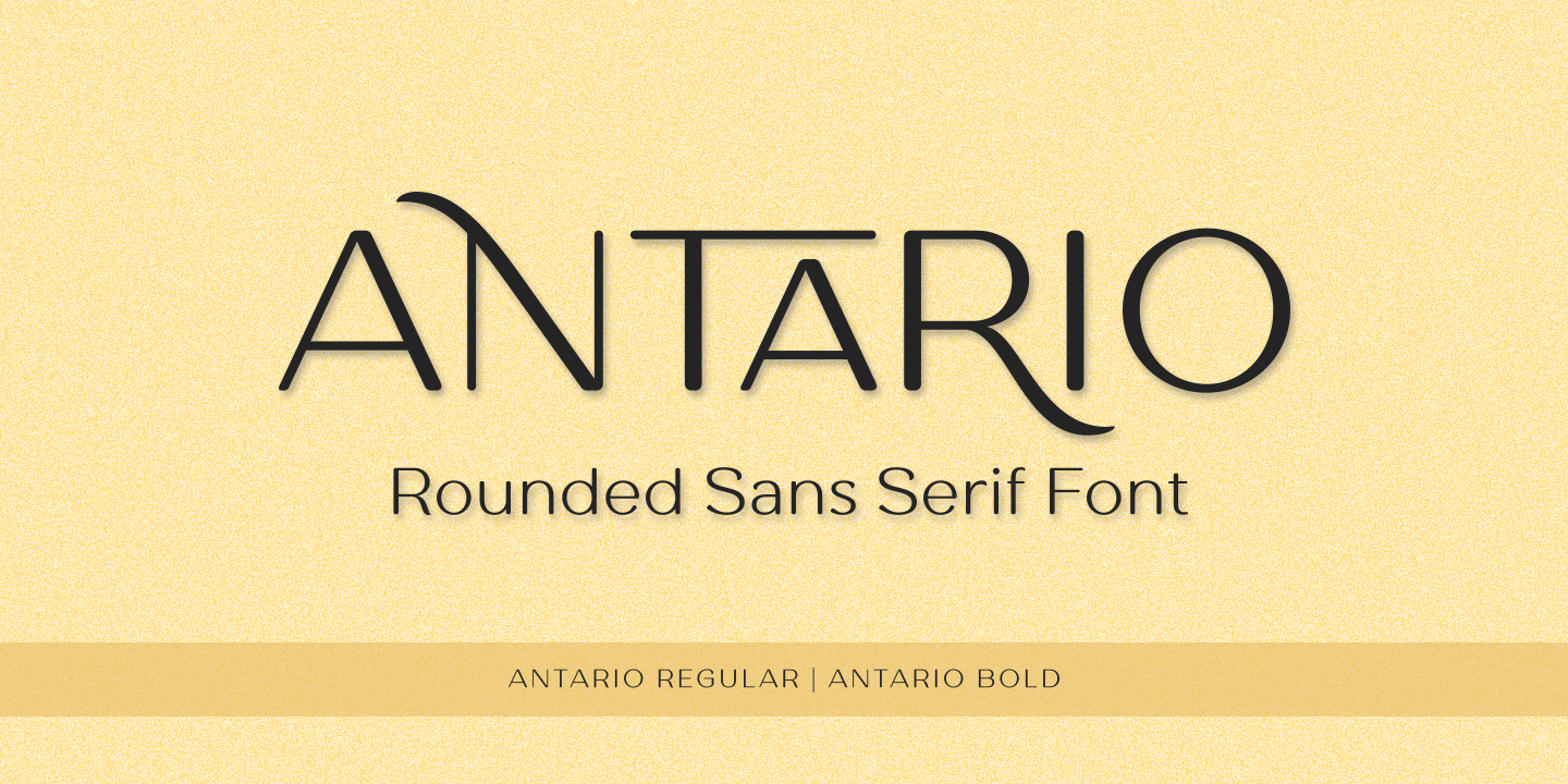 Ejemplo de fuente Antario Bold Italic